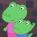 Crocodile Save Mother Icon