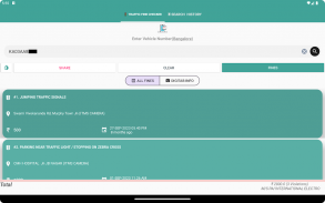 Bangalore Traffic -Check Fines screenshot 1