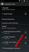 Fast SemiAlphabetical Keyboard screenshot 6