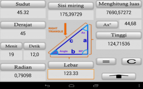 ipar trigonometri kalkulator screenshot 6