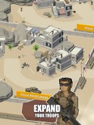 Idle Warzone 3d: Military Game - Army Tycoon screenshot 6