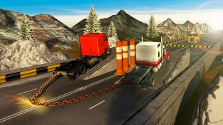 Chained Trucks against Ramp screenshot 5