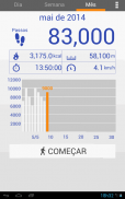 Podómetro - Contador de Passos screenshot 14