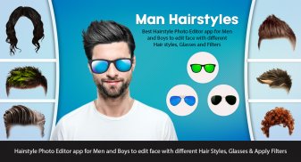 Men Hairstyle Photo Editor screenshot 5