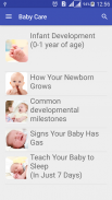 Baby Care week by week.Tips screenshot 1