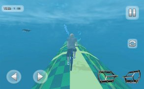 Underwater Bicycle Racing Tracks : BMX Games USA screenshot 2