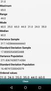 Statistics Calculator screenshot 0