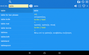 English Greek Dictionary screenshot 0