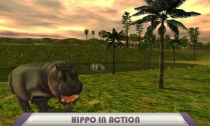 angry wild hippo hunter screenshot 4