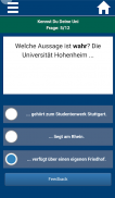 QuizApp Universität Hohenheim screenshot 1