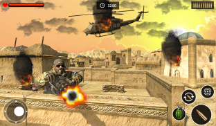 Free Squad Firing :Gun Desert Shooter Battleground screenshot 10