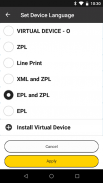Zebra Printer Setup Utility screenshot 3