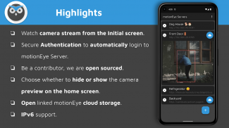 motionEye app - Home Surveillance System screenshot 9