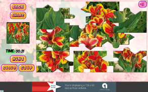 Puzzles of Flowers Free screenshot 14