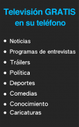 Free TV App: Noticias, TV Programas, Series Gratis screenshot 4