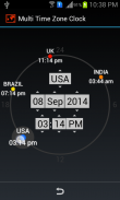 Multi Time Zone Clock screenshot 11