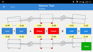 SKF Machine train alignment screenshot 2