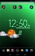 Weather Clock Live Wallpaper screenshot 12