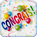 Congratulations Greeting Cards Icon