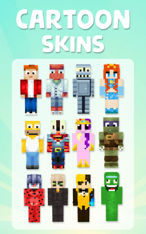 De Dibujos Animados De Skins Para Minecraft 12 Descargar - my account on roblox roblox skins de chica para