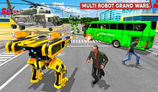 Army Bus Robot Transformation – Flying Car Robot screenshot 10