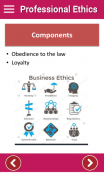 Professional Ethics - Students guide app screenshot 2