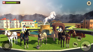 Horse Racing Taxi Driver Games screenshot 3