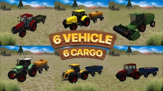 Real Farm Tractor Game 2021 3D screenshot 8