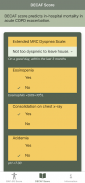 Respiratory COPD Exacerbation: BAP65 & DECAF Score screenshot 0