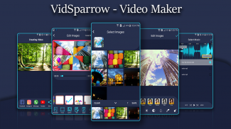 VidSparrow - Video Maker, Photo Video Maker screenshot 3