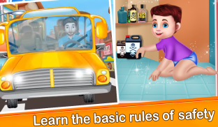 Child Safety Basic Rules games screenshot 2