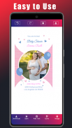 Baby Shower Invitation Card screenshot 1