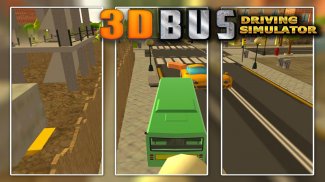 城市公交车驾驶模拟器的3D screenshot 5