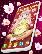 Anime Sakura Live Wallpaper screenshot 0