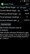 Insulin IP Calc screenshot 2