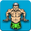 Gym Personal Fitness Trainer Icon