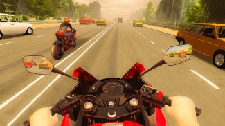 Moto Traffic Bike Race Game 3d screenshot 1