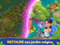 Royal Garden Tales - Match 3 e Decoração de Jardim screenshot 6