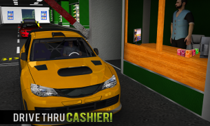 得来速超市3D辛 Drive Thru Car Driver screenshot 8