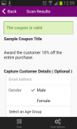 Coupon Barcode Scanner screenshot 4