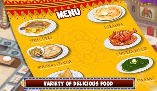 Indian Food Chef Cooking Games screenshot 1