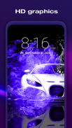 Neon Cars Live Wallpaper HD screenshot 3