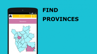 Puzzle Quiz Map 2020 - Burundi - Provinces screenshot 0