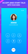 fake chat Black pink : with live video calling screenshot 1