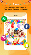 Birthday Video Maker 2022 screenshot 5