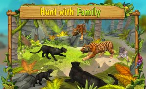 Pantera Simulador De Familia : Jugar Online screenshot 1