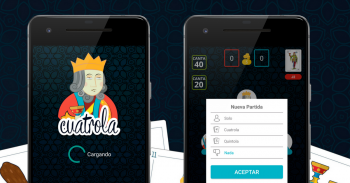 스페인어 Cuatrola 카드 놀이 screenshot 9