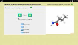 Moléculas 3D con JSMol screenshot 1