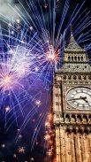 Fireworks New Year London Live Wallpaper screenshot 1