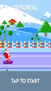 Santa Ski Safari : Desafiante screenshot 1